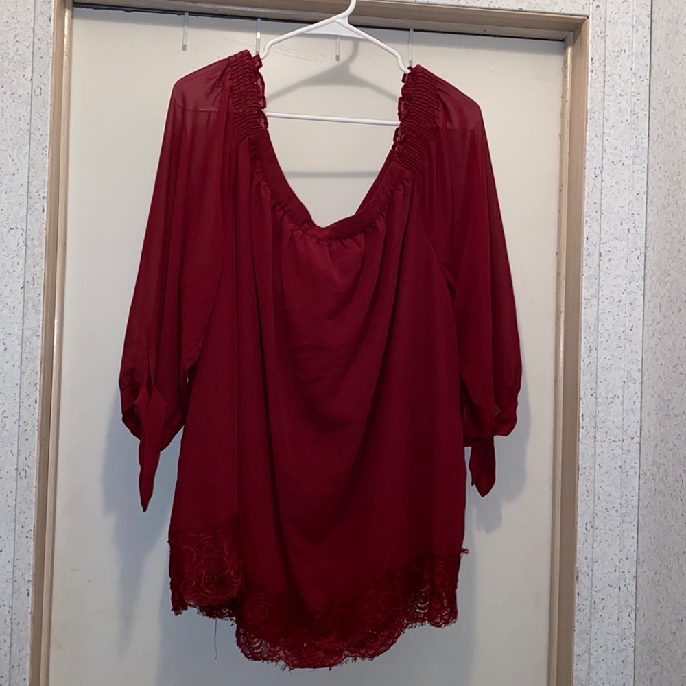 Maurices off the shoulder top